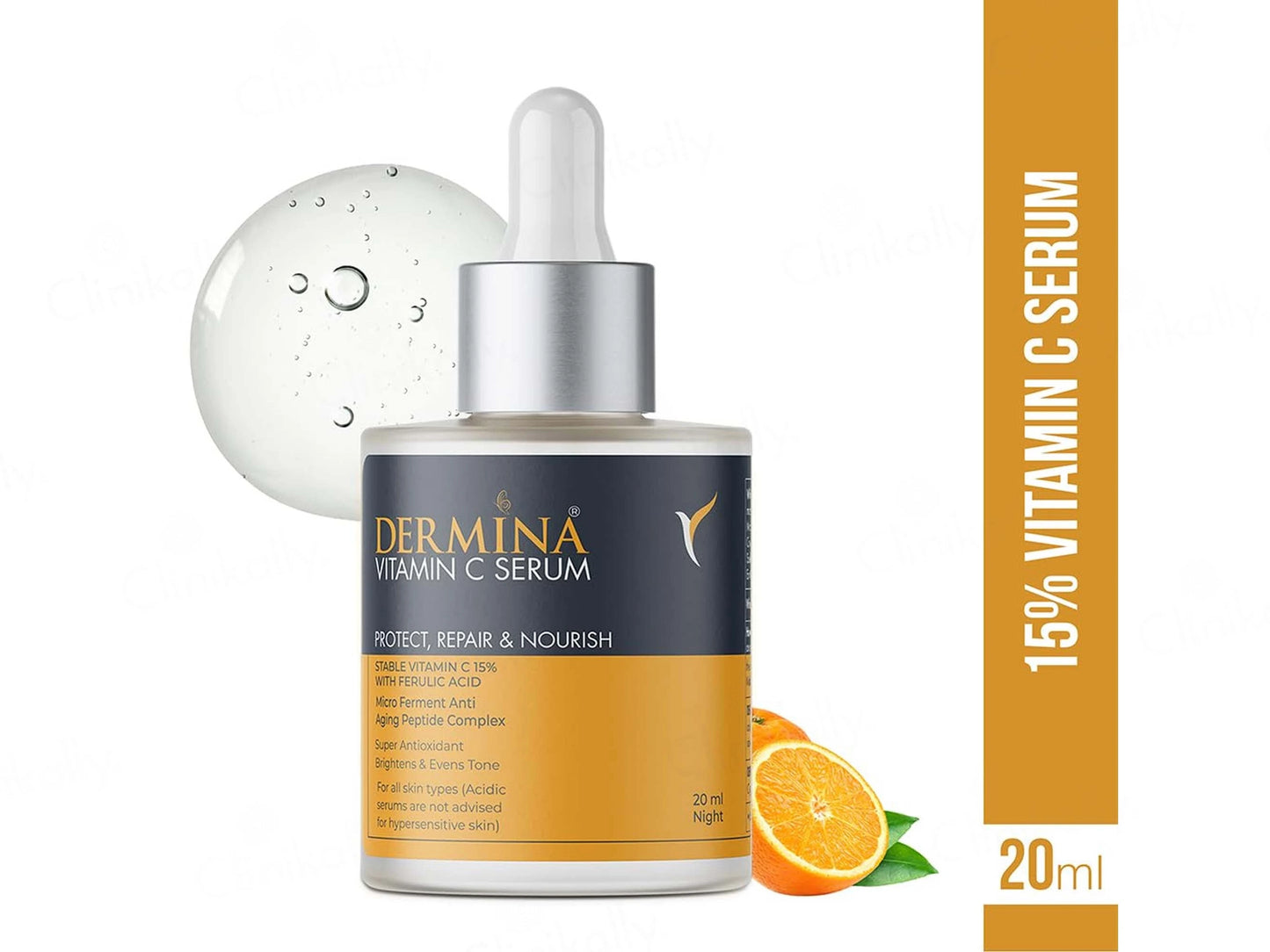 Dermina 15 Percent Vitamin C Face Serum