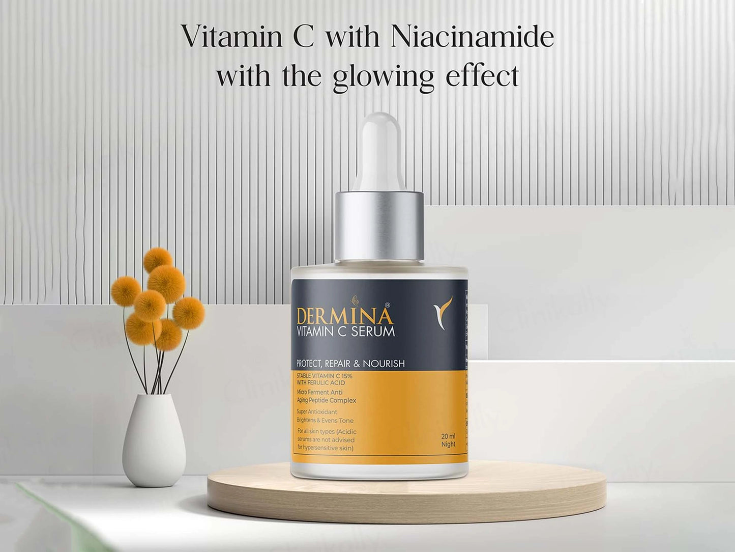 Dermina 15 Percent Vitamin C Face Serum