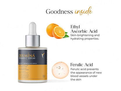Dermina 15 Percent Vitamin C Face Serum