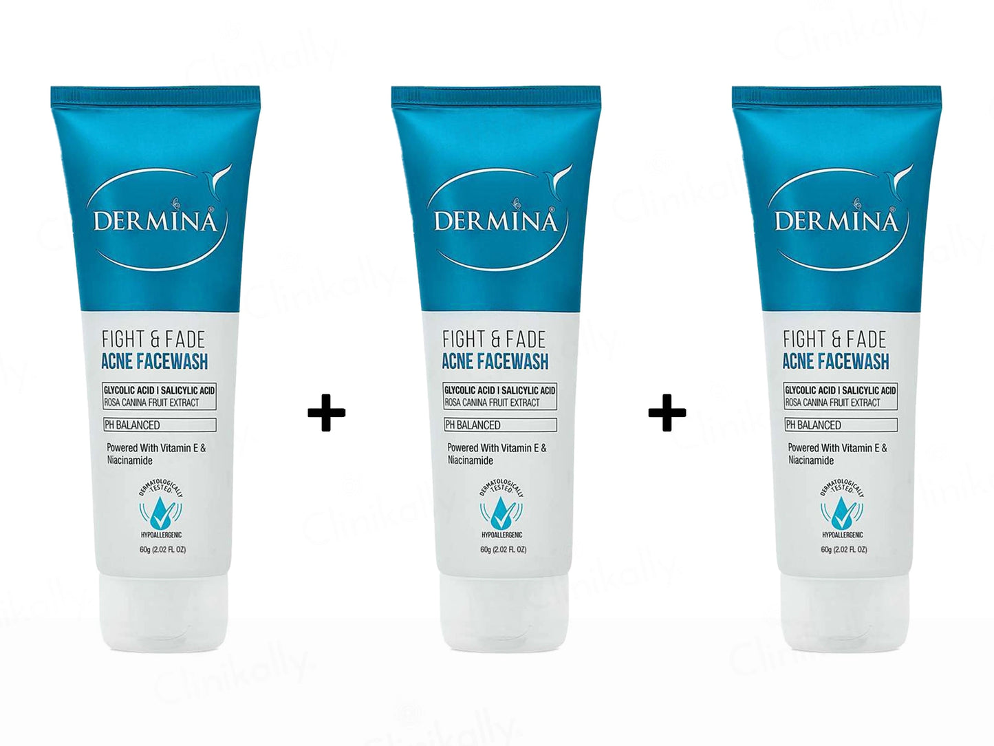 Dermina Fight and  Fade Acne Facewash
