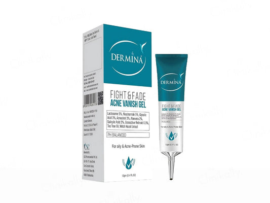 Dermina Fight and  Fade Acne Vanish Gel