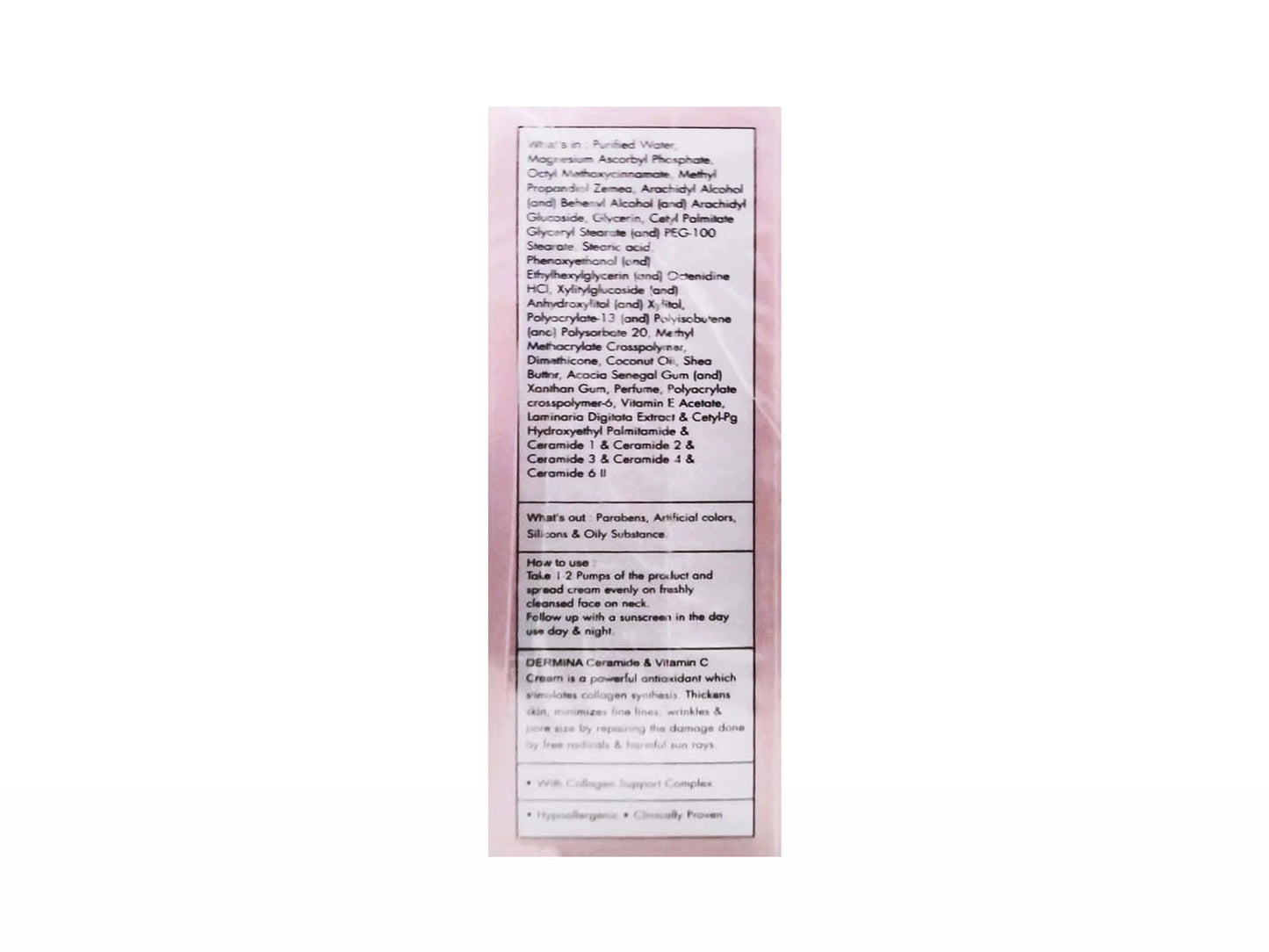 Dermina Skin Lightening and  Firming Cream