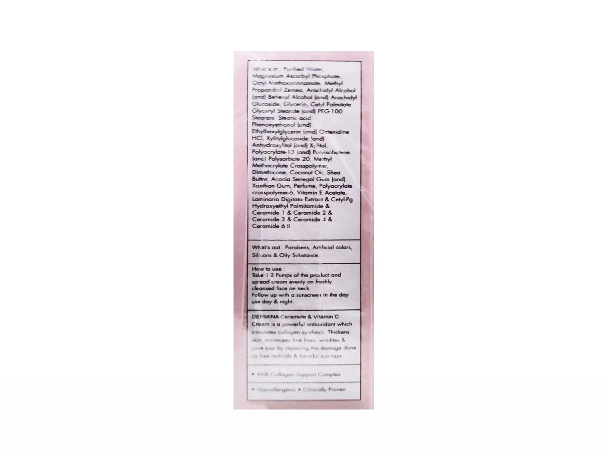 Dermina Skin Lightening and  Firming Cream