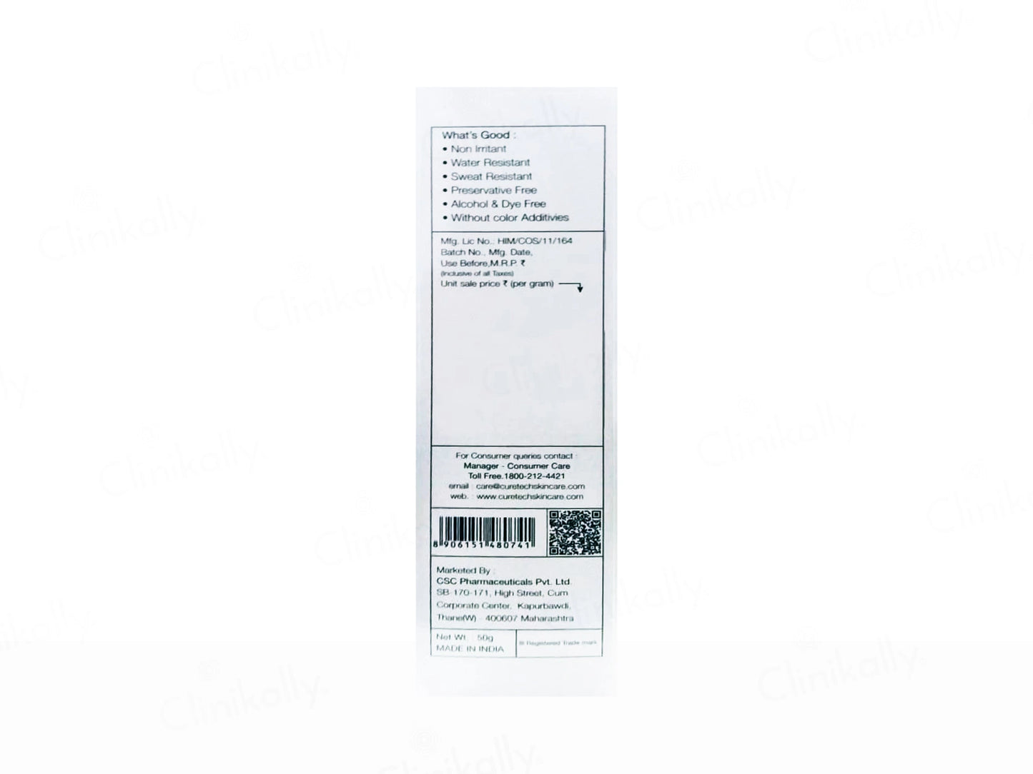 Dermina Ultra Matt Sunscreen SPF 50 PA