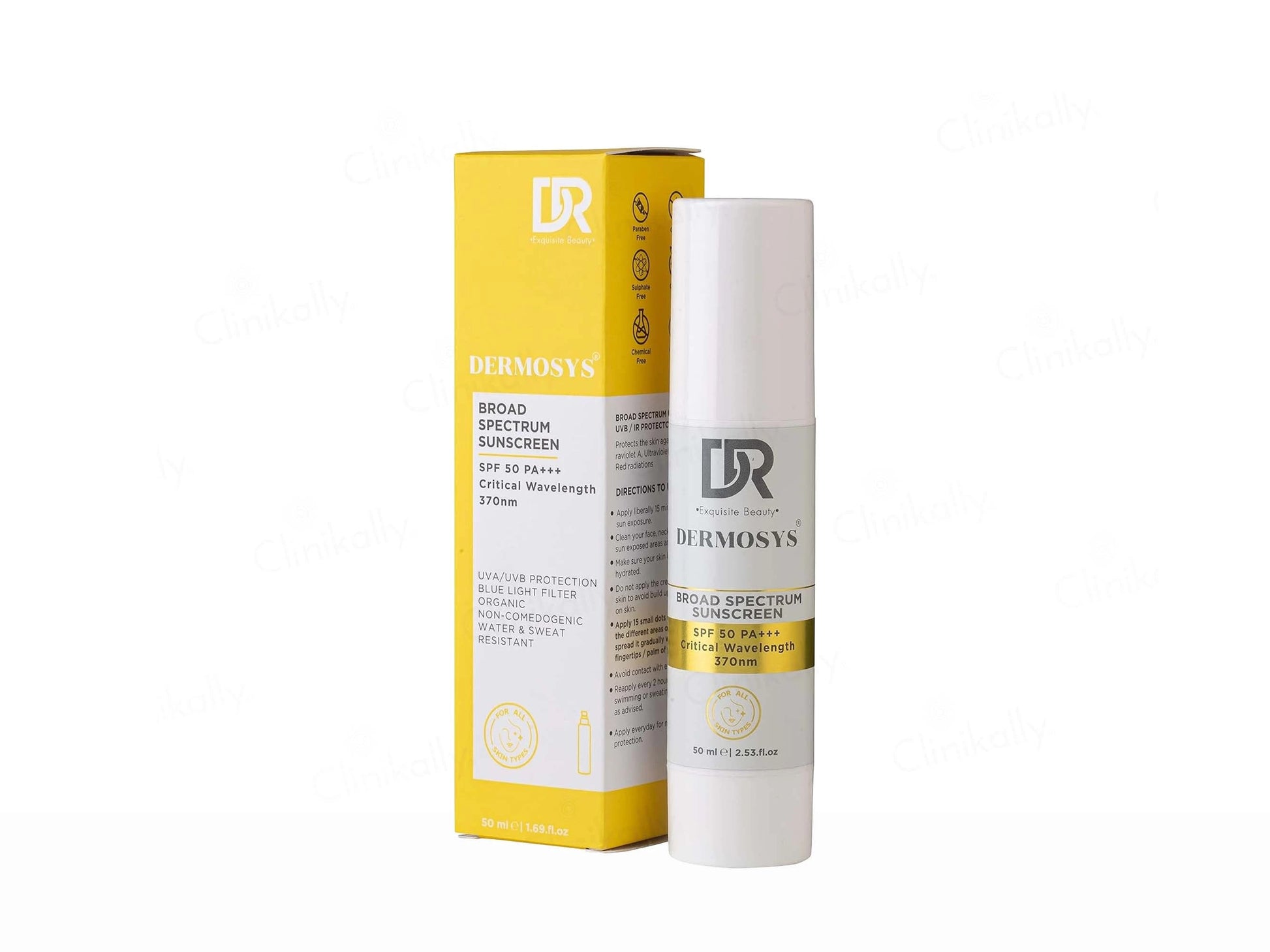 Dermosys Broad Spectrum Sunscreen SPF 50 PA