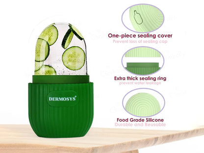Dermosys Silicone and  Face Ice Roller