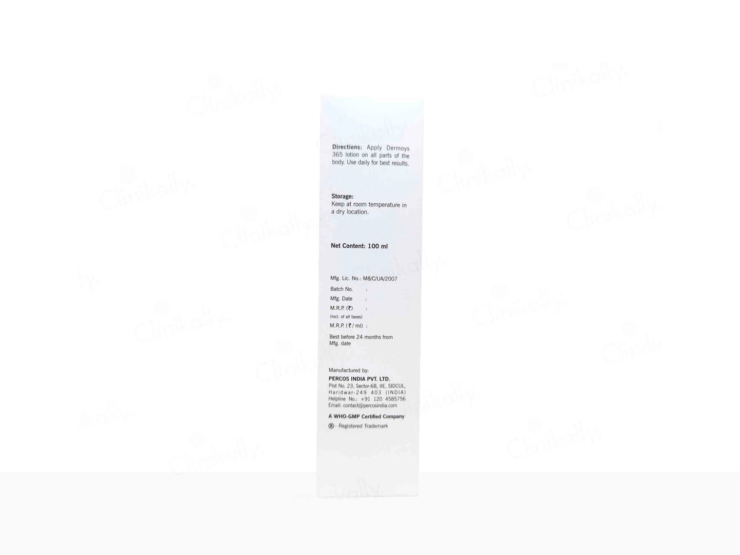 Dermoys 365 Face and  Body Lotion