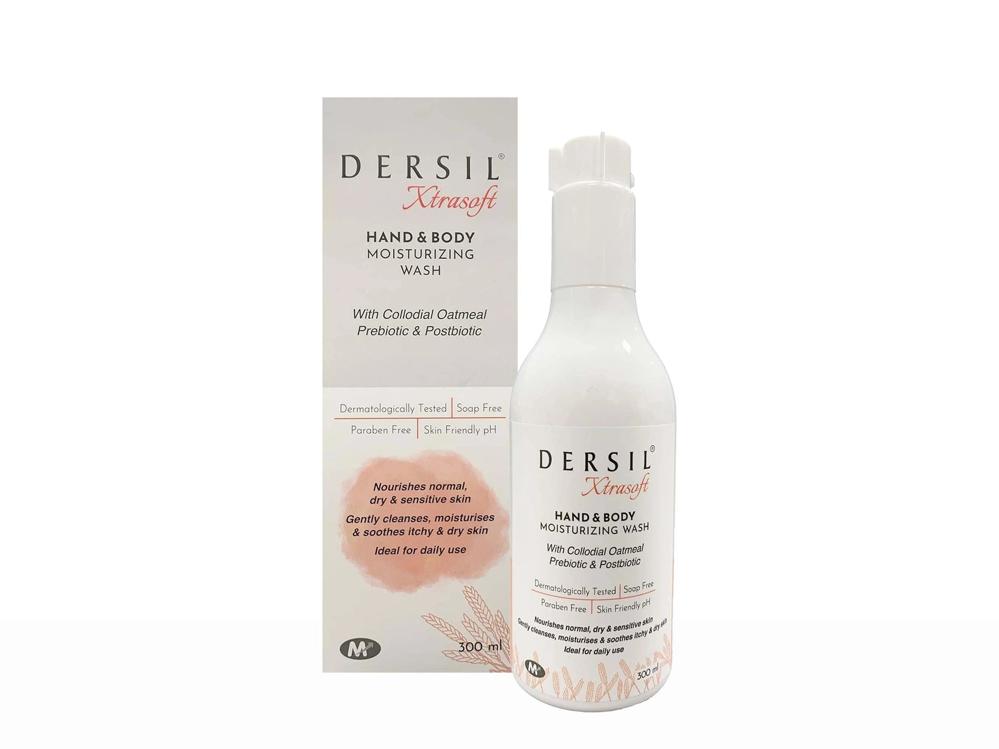 Dersil Xtrasoft Hand and  Body Moisturizing Wash