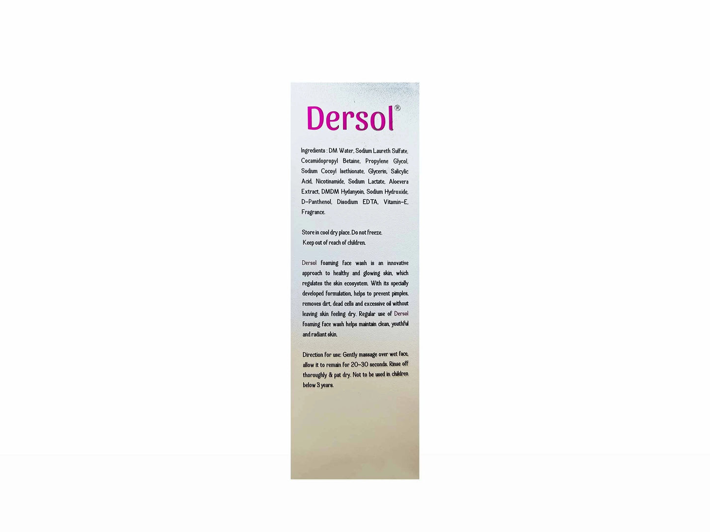 Dersol Face Wash