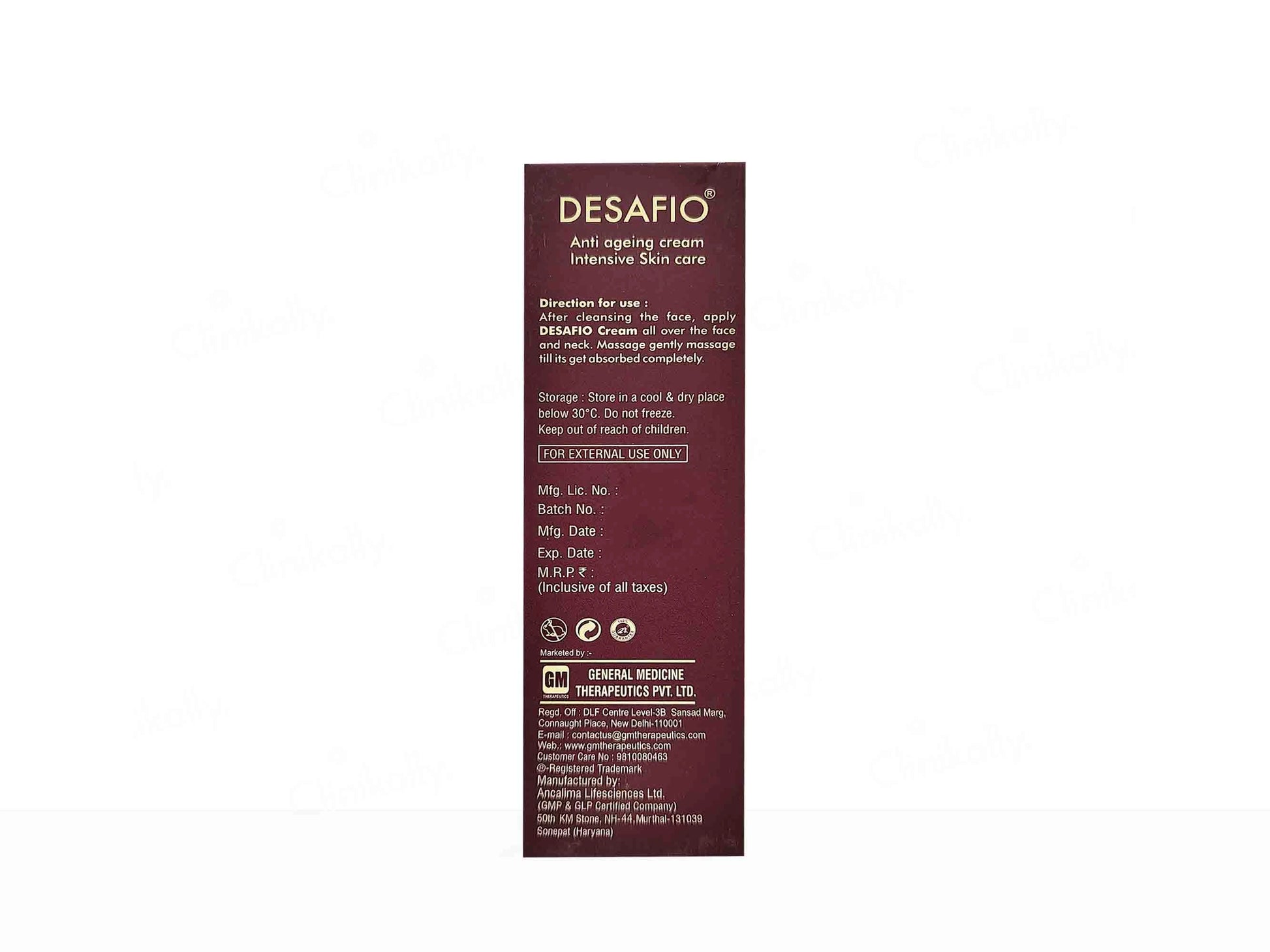 Desafio Anti Ageing Cream