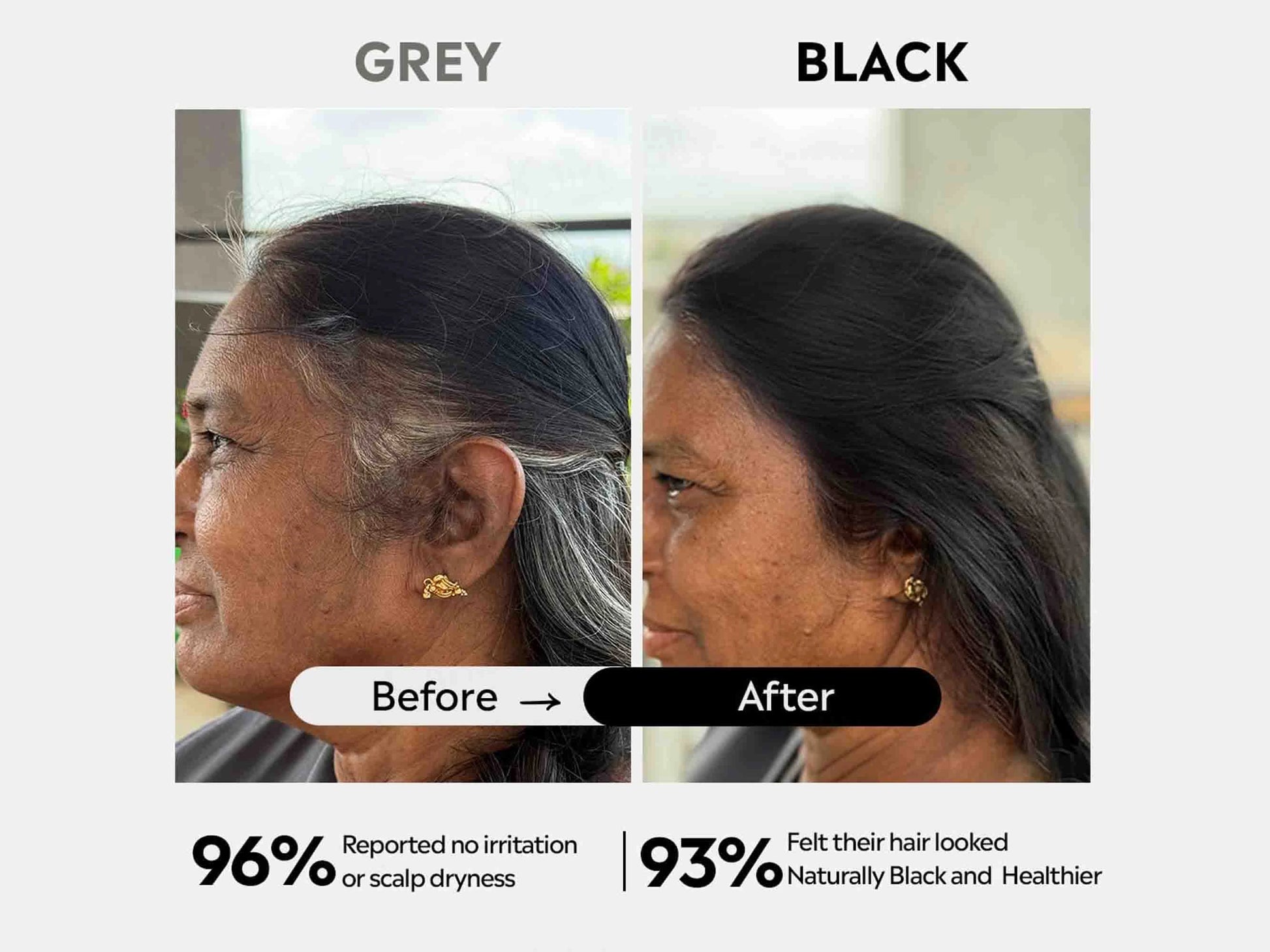 Deyga 100 Percent Plant Based Hair Colour Kit - Black