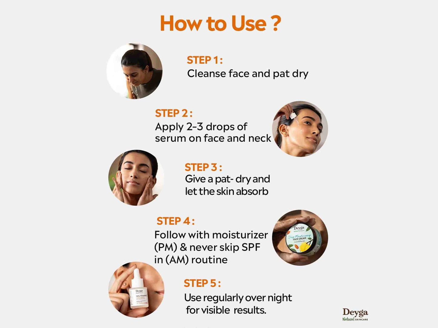 Deyga 10 Percent Vitamin C Face Serum