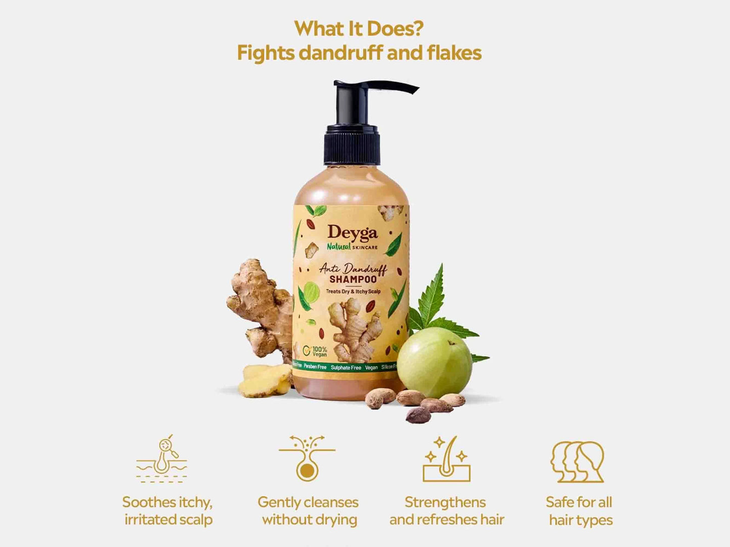 Deyga Anti Dandruff Shampoo