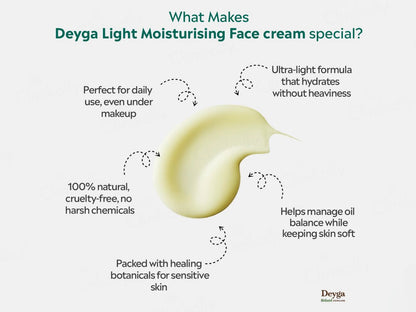 Deyga Light Moisturising Face Cream