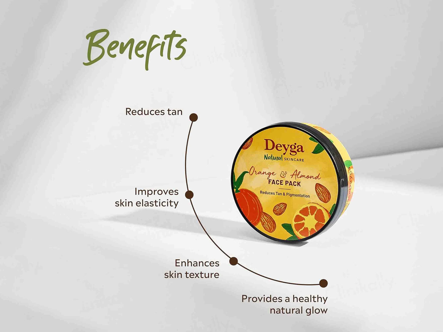 Deyga Orange and  Almond Face Pack