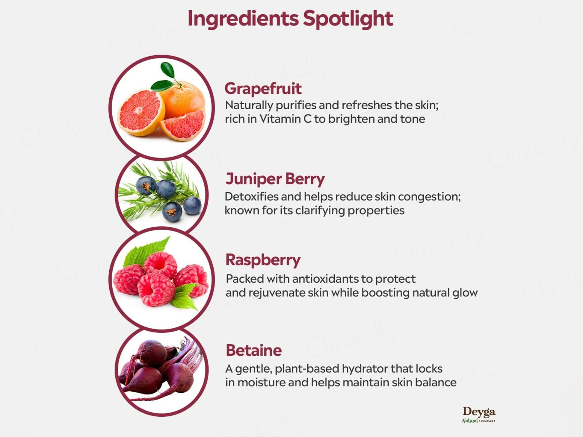 Deyga Wild Berry Body Wash