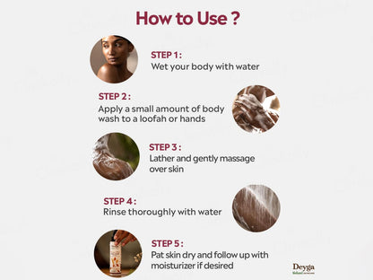 Deyga Wild Berry Body Wash