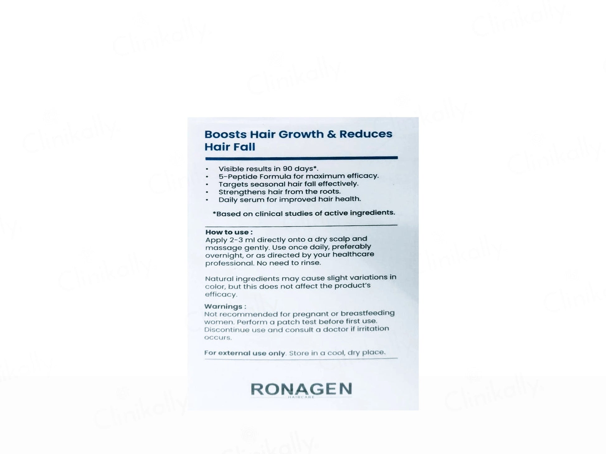Diara Ronagen Penta-Peptide Hair Serum