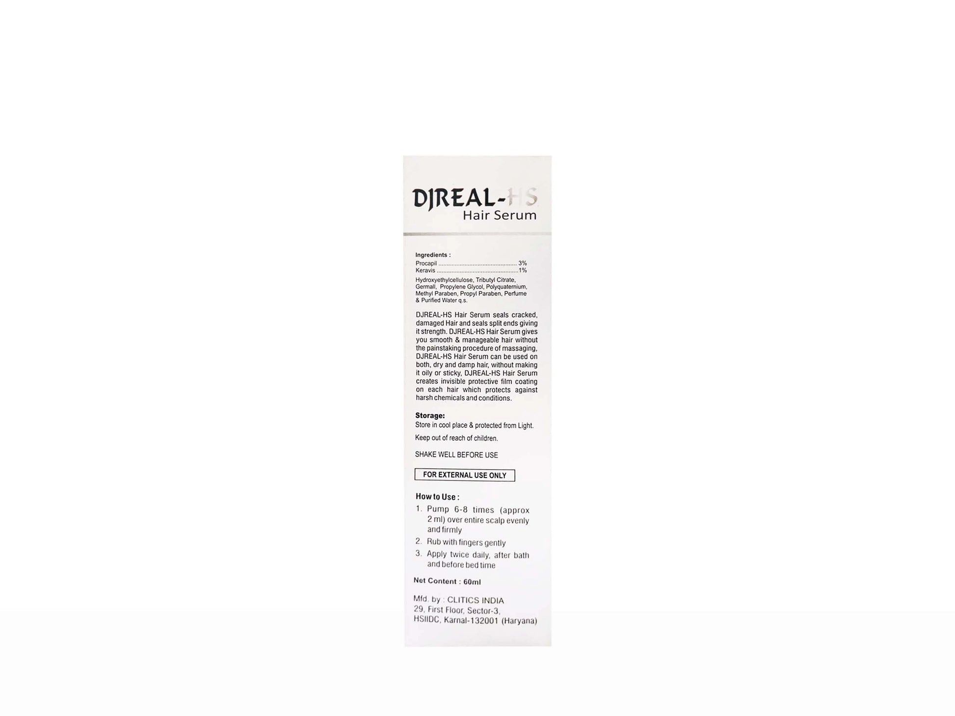 Djreal-HS Hair Serum
