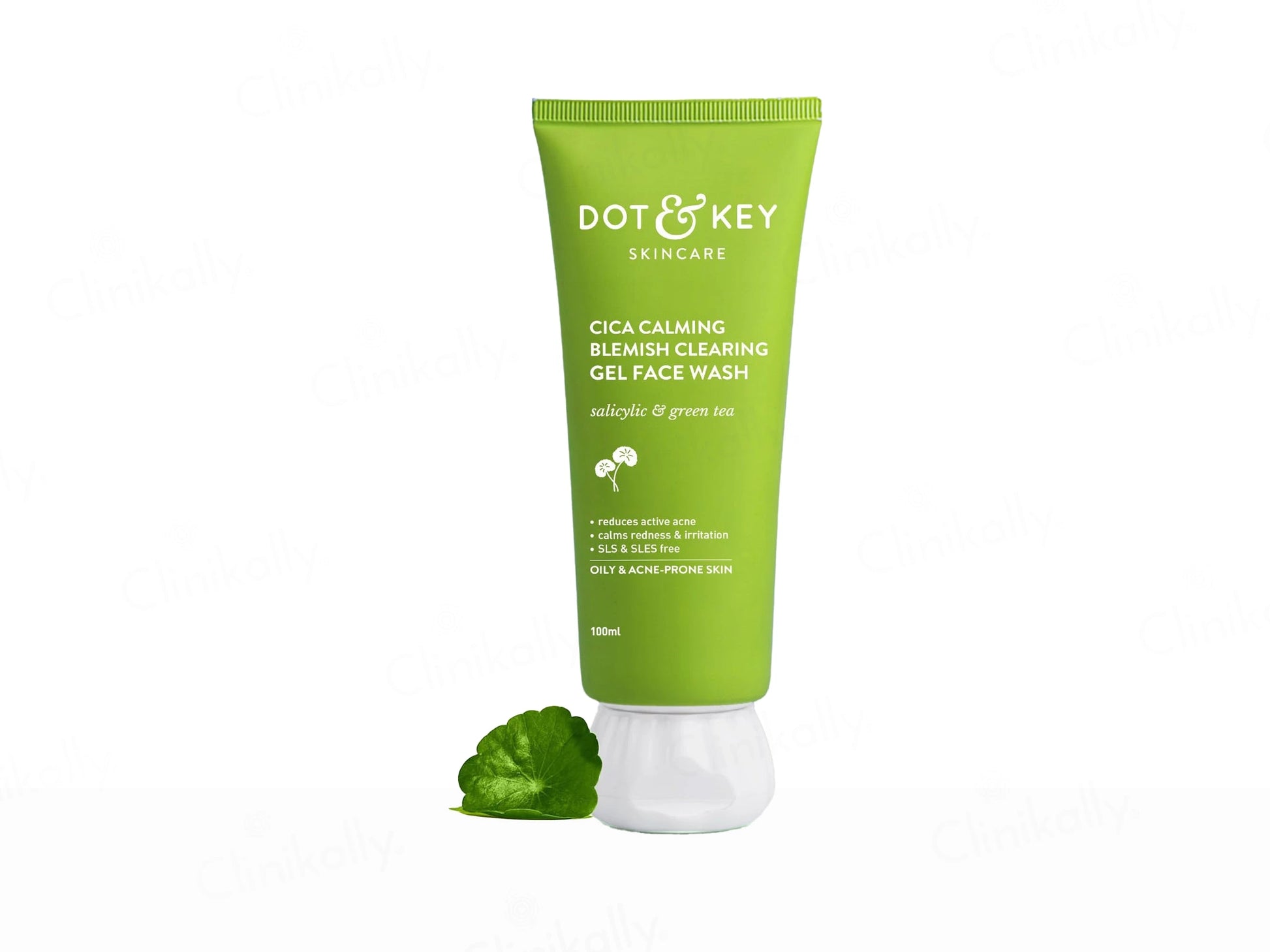 Dot and  Key Cica Calming Blemish Clearing Gel Face Wash