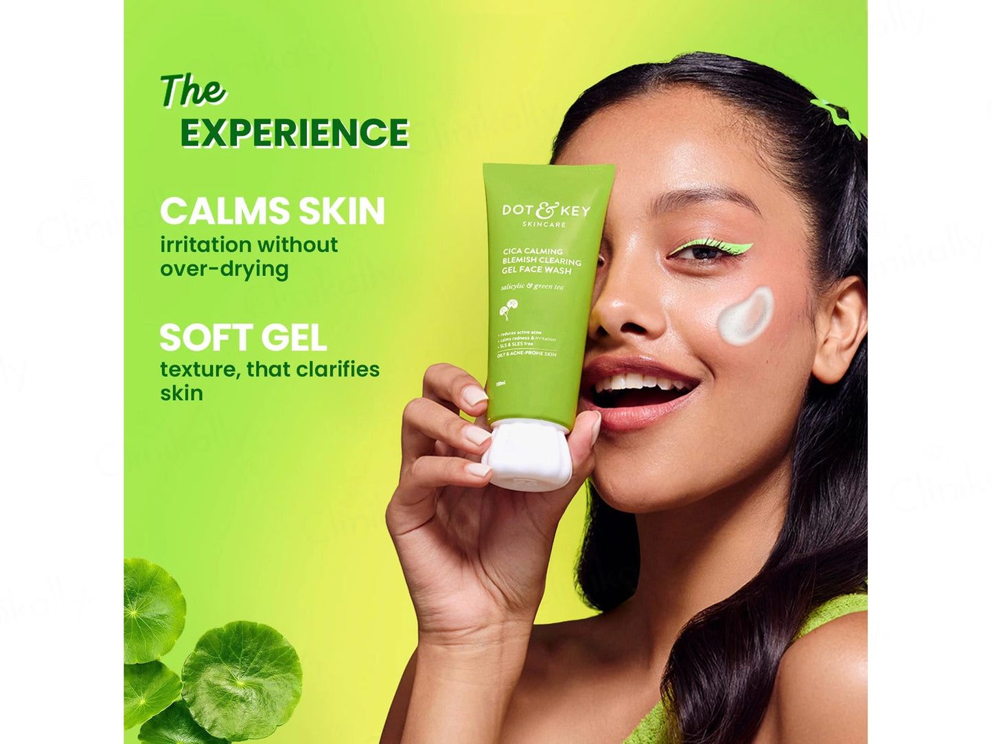 Dot and  Key Cica Calming Blemish Clearing Gel Face Wash