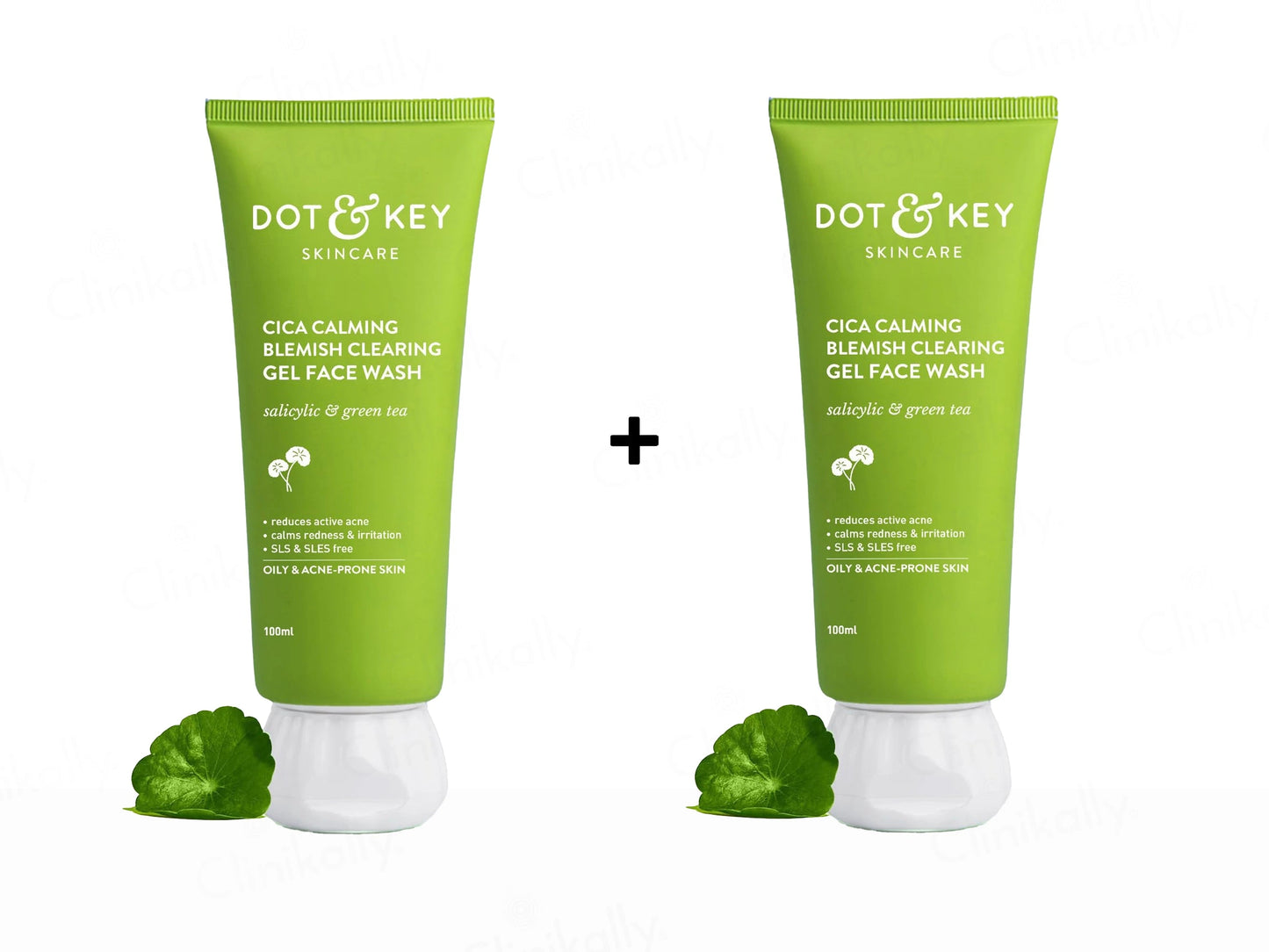 Dot and  Key Cica Calming Blemish Clearing Gel Face Wash