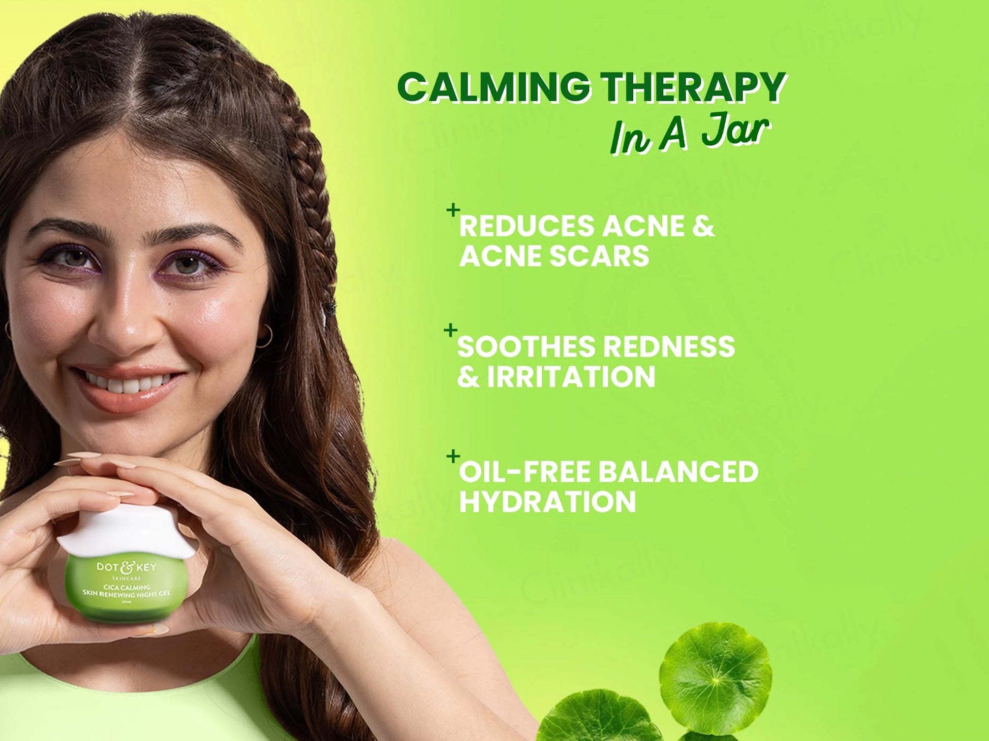 Dot and  Key Cica Calming Skin Renewing Night Gel
