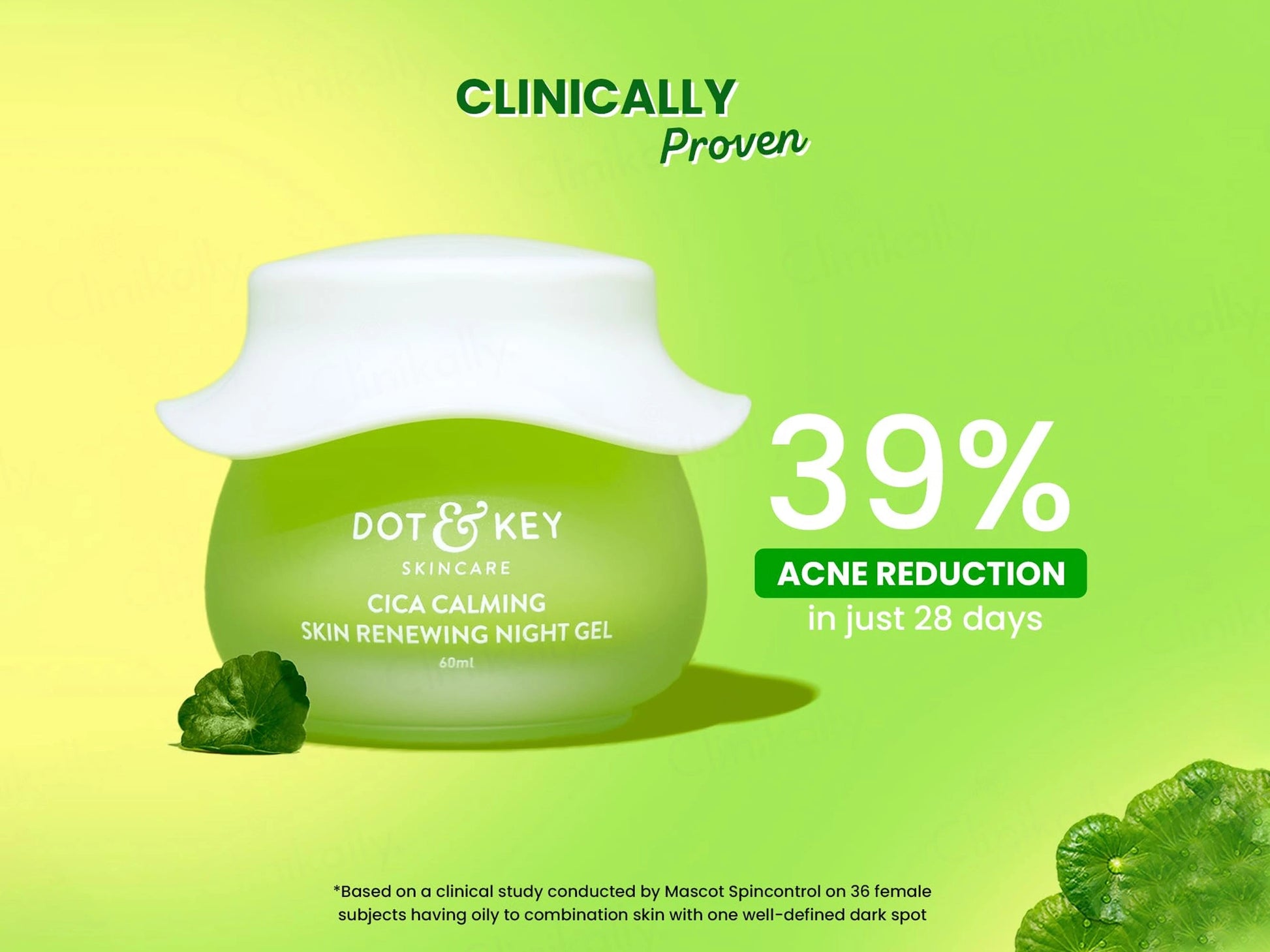 Dot and  Key Cica Calming Skin Renewing Night Gel