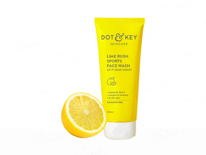 Dot and  Key Lime Rush Sports Face Wash