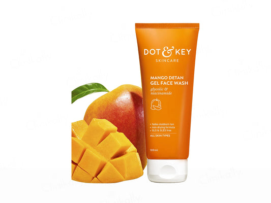 Dot and  Key Mango Detan Gel Face Wash