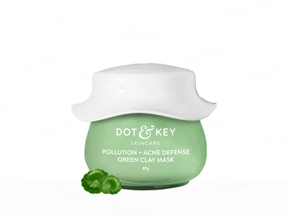 Dot and  Key Pollution  Acne Defense Green Clay Mask