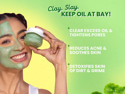 Dot and  Key Pollution  Acne Defense Green Clay Mask