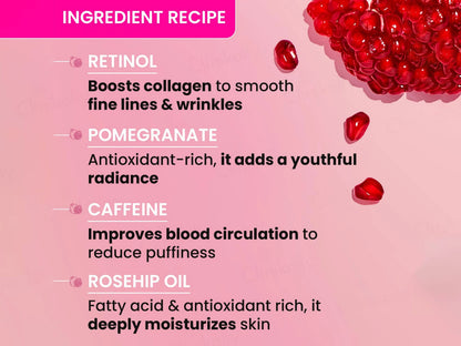 Dot and  Key Pomegranate Youth Retinol  Caffeine Eye Cream