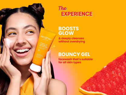 Dot and  Key Vitamin C  E Super Bright Gel Face Wash