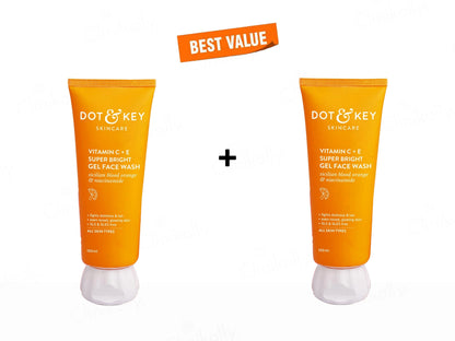 Dot and  Key Vitamin C  E Super Bright Gel Face Wash