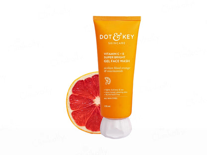 Dot and  Key Vitamin C  E Super Bright Gel Face Wash