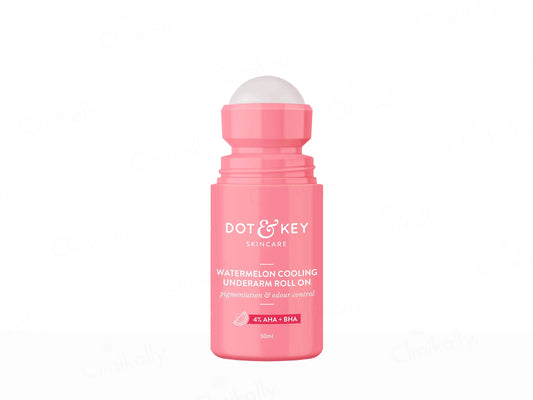 Dot and  Key Watermelon Cooling Underarm Roll-On