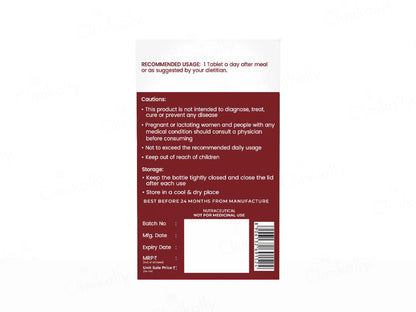 Dr. Morepen Iron and  Zinc, L-Methyl Folate, Vitamin C and  B12 Tablet