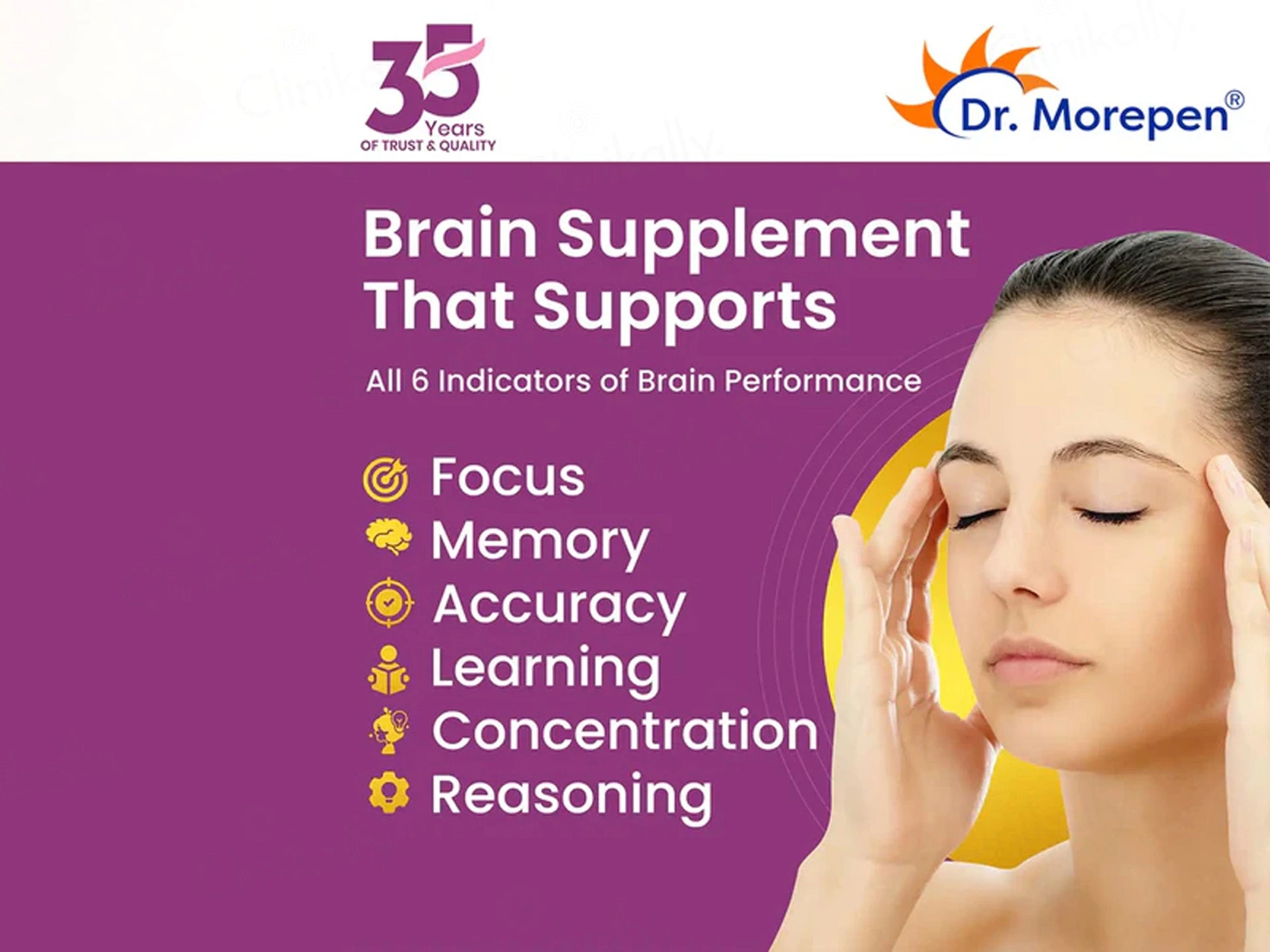 Dr. Morepen Memory Booster Tablet