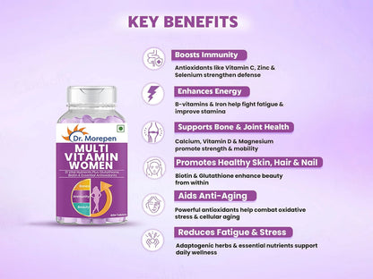 Dr. Morepen Multi Vitamin Women Nutraceutical Tablet