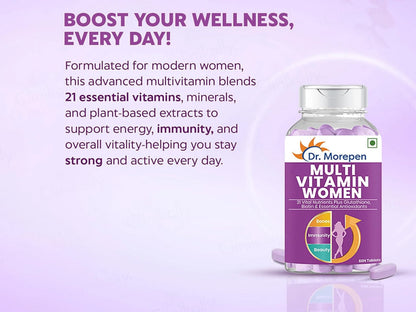 Dr. Morepen Multi Vitamin Women Nutraceutical Tablet