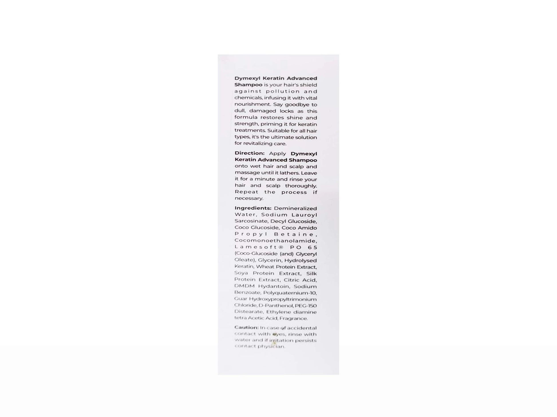 Dymexyl Keratin Advanced Shampoo