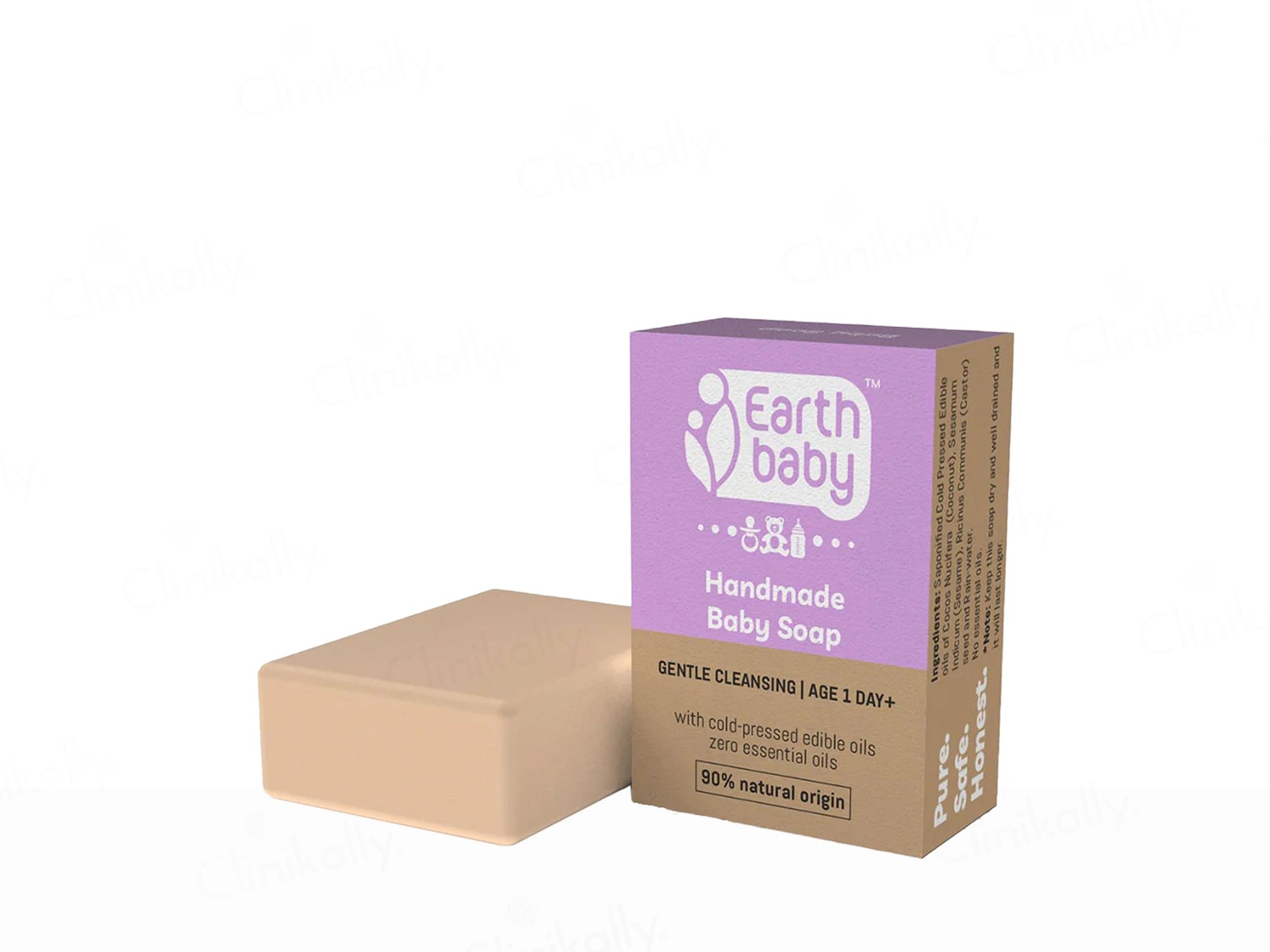 Earth Baby Handmade Gentle Cleansing Baby Soap Age 1 Day
