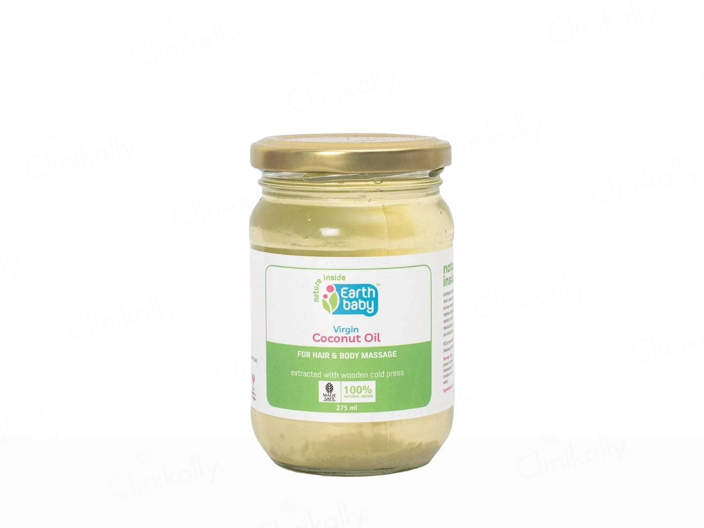 Earth Baby Virgin Coconut Oil For Hair and  Body Massage