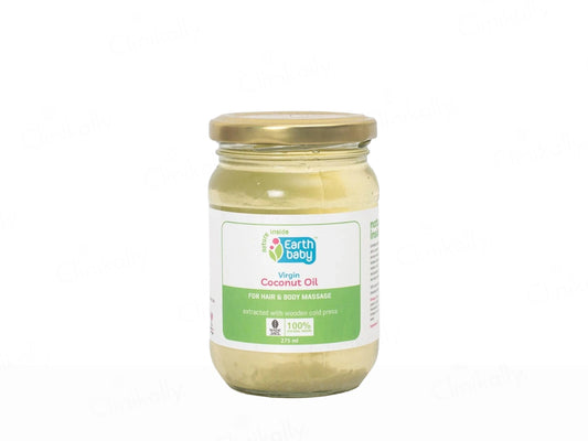 Earth Baby Virgin Coconut Oil For Hair and  Body Massage