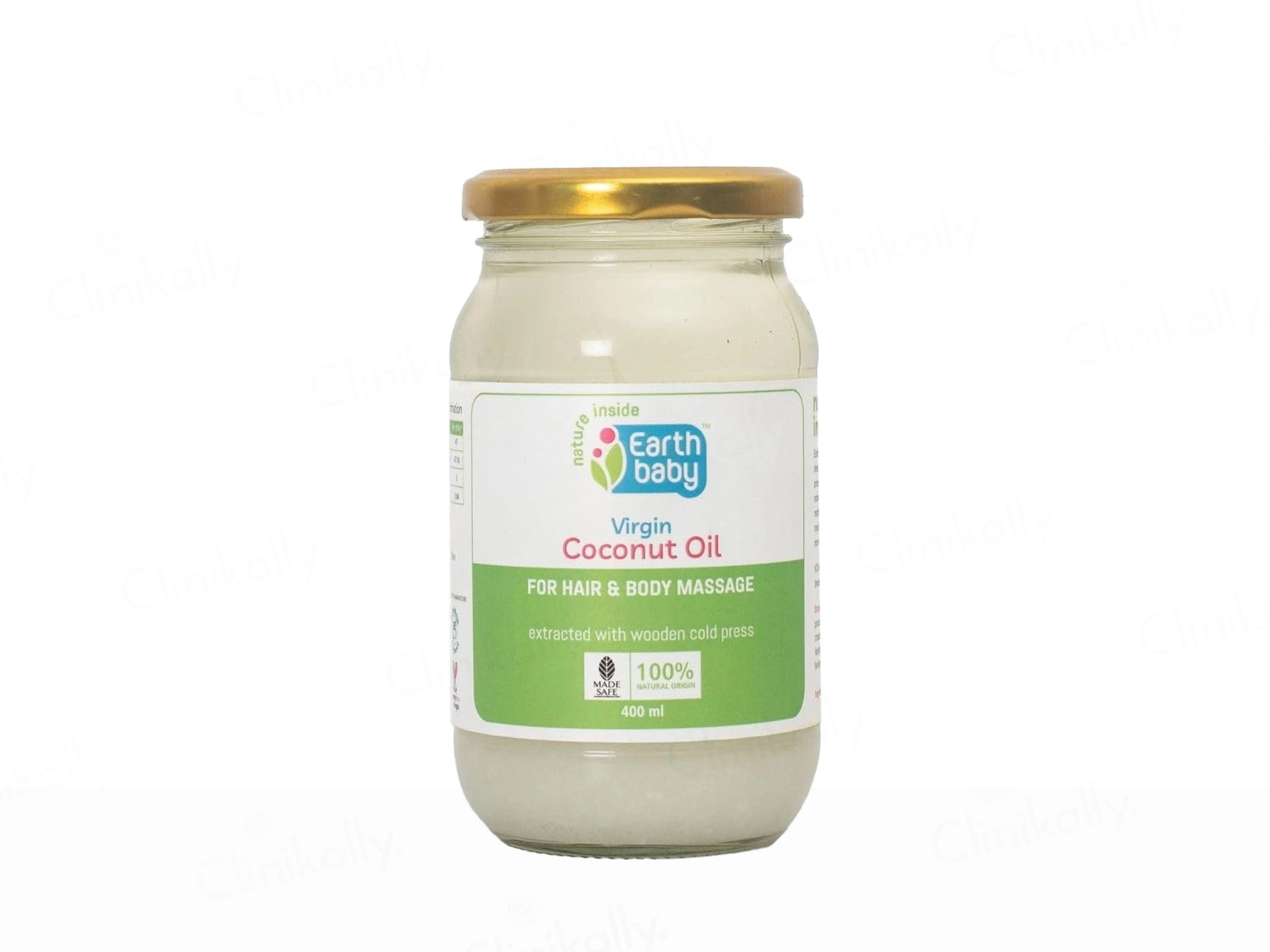 Earth Baby Virgin Coconut Oil For Hair and  Body Massage
