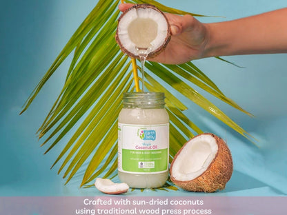 Earth Baby Virgin Coconut Oil For Hair and  Body Massage