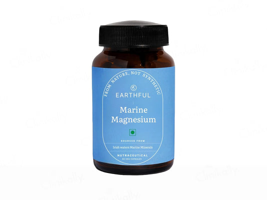 Earthful Marine Magnesium Nutraceutical Veg Capsule