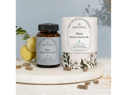 Earthful Men Multivitamin 18 Nutraceutical Veg Capsule