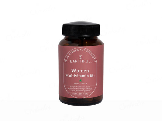 Earthful Women Multivitamin 18 Nutraceutical Veg Capsule